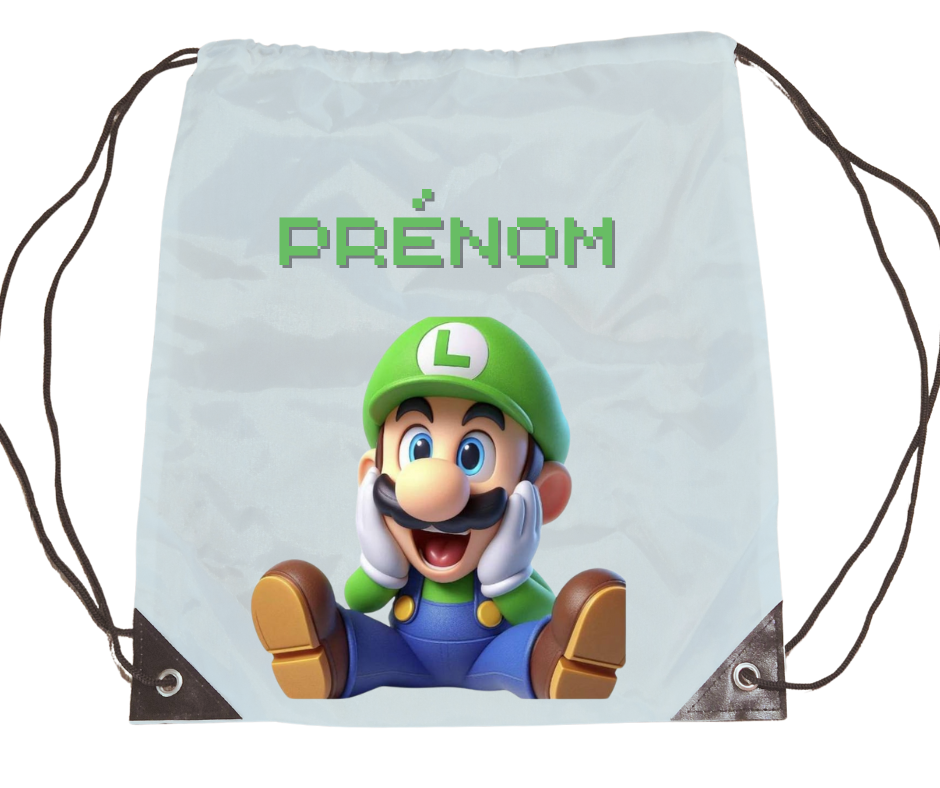 Sac à dos personnalisé (Mario)