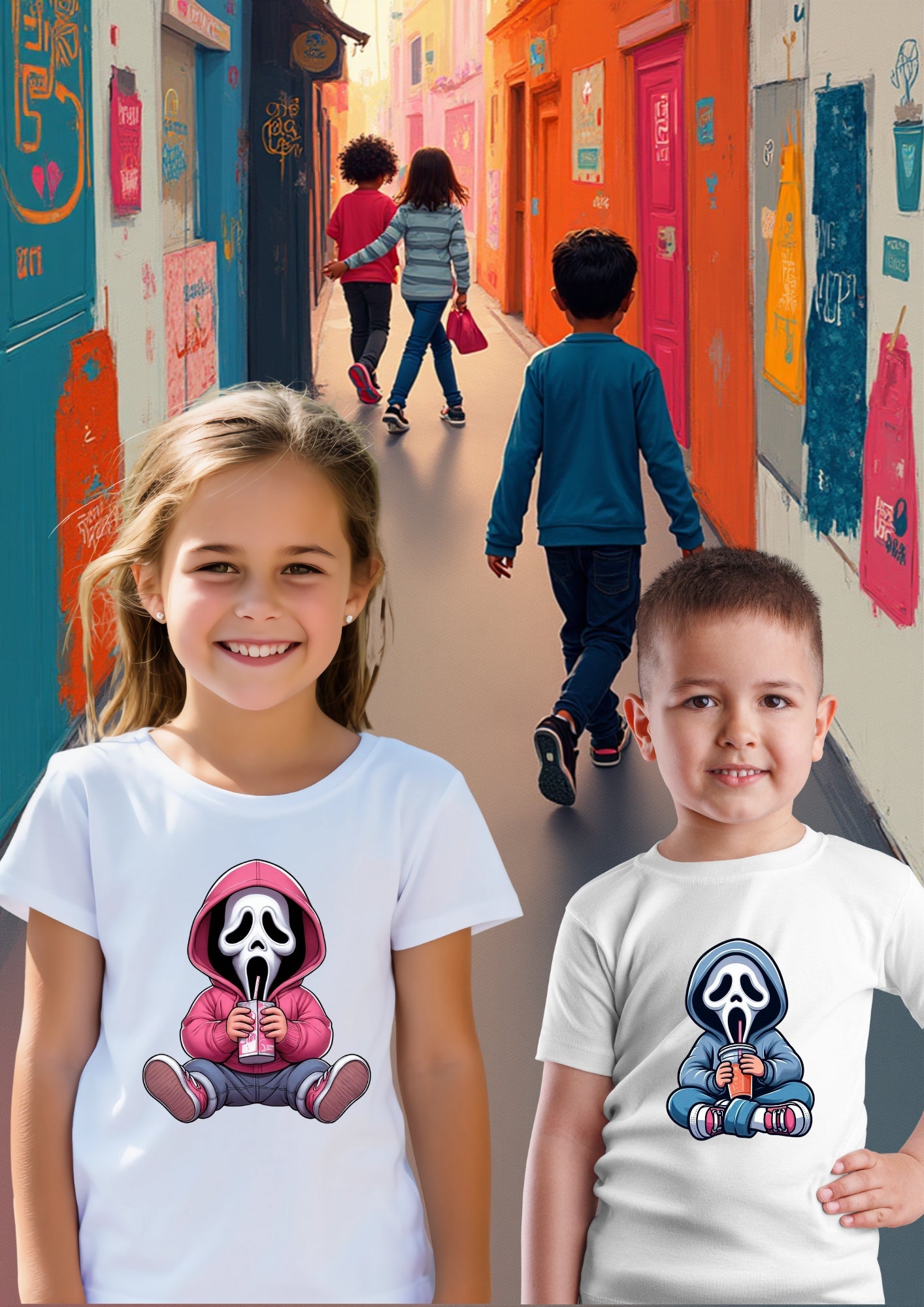 T-Shirt Enfant Halloween