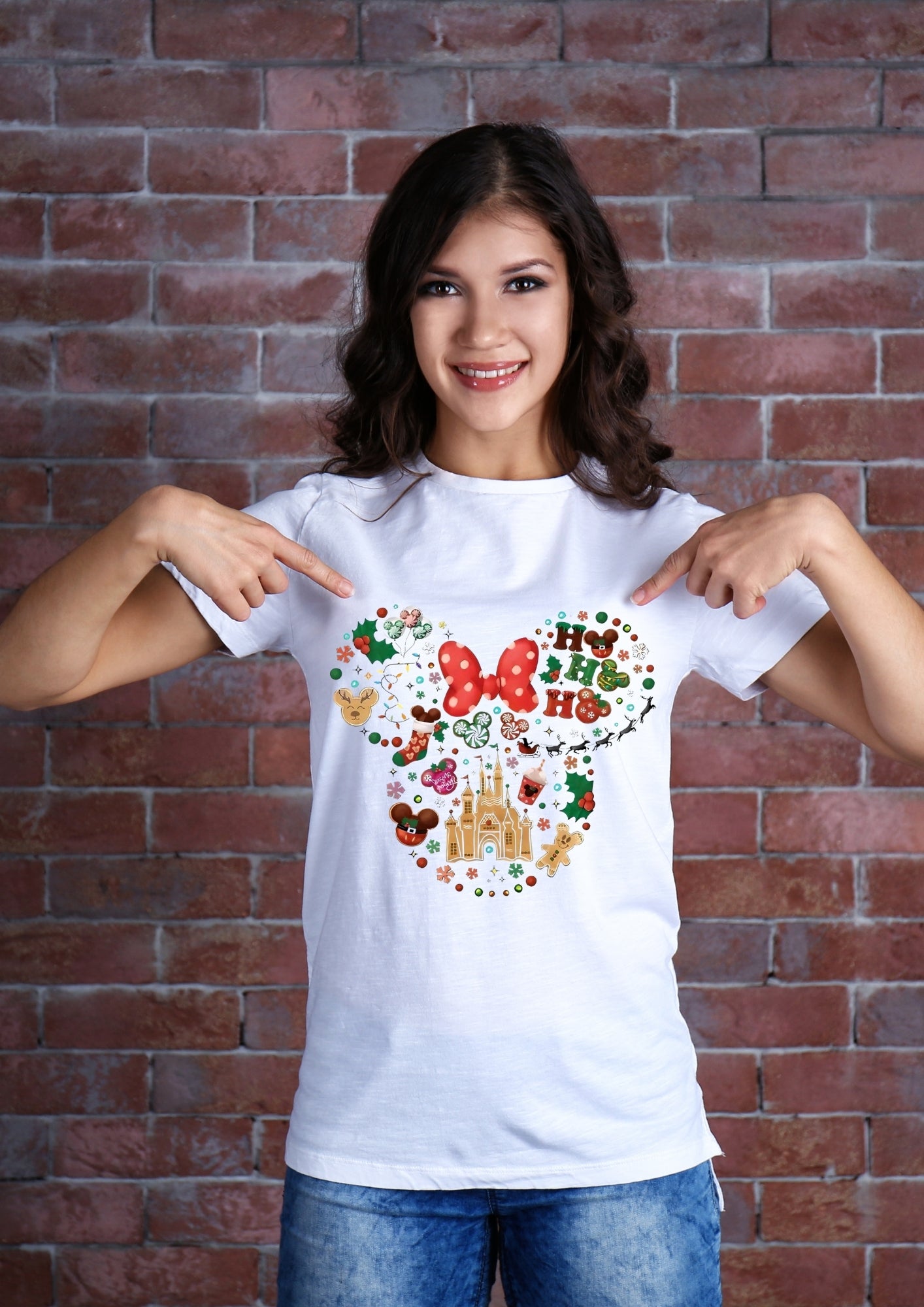 T-Shirt Noël femme