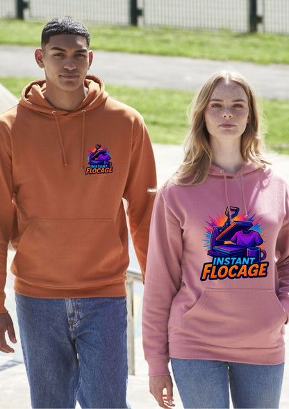 Sweat a capuche unicolor