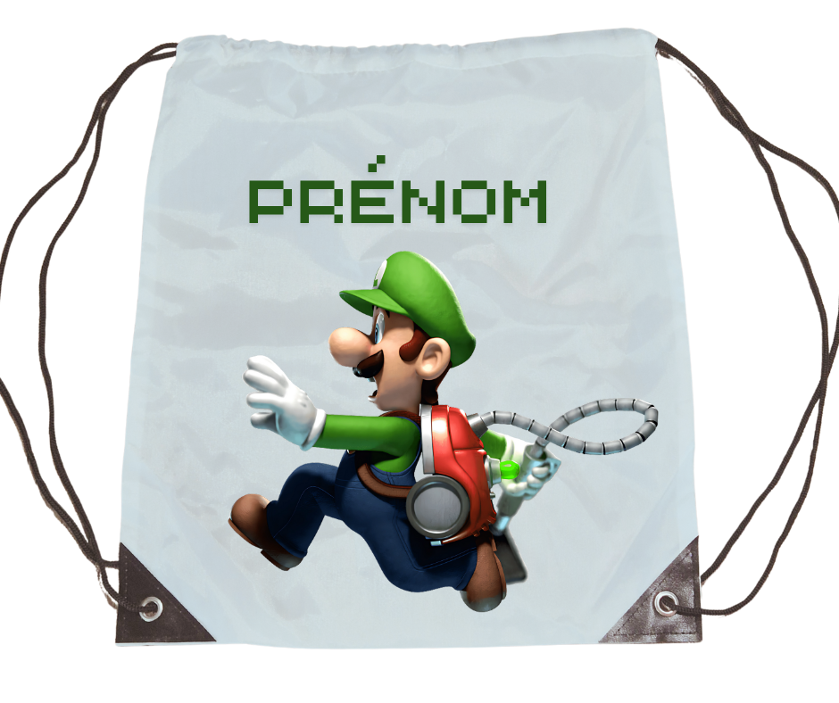 Sac à dos personnalisé (Mario)