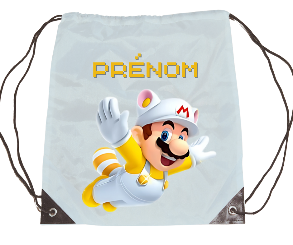 Sac à dos personnalisé (Mario)