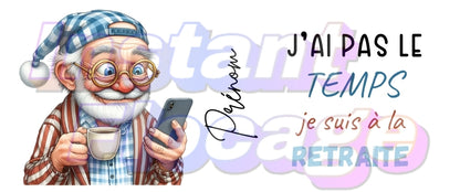 Mug personnalisé (retraite)