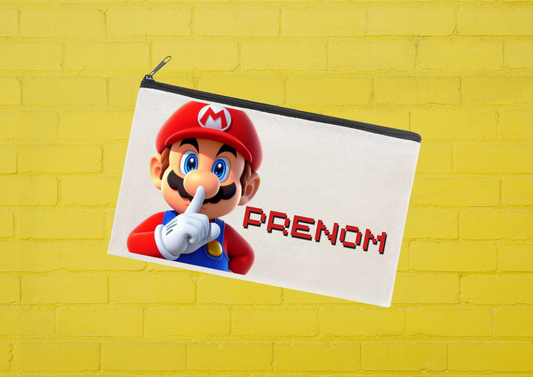 Trousse Personnalisée (mario)
