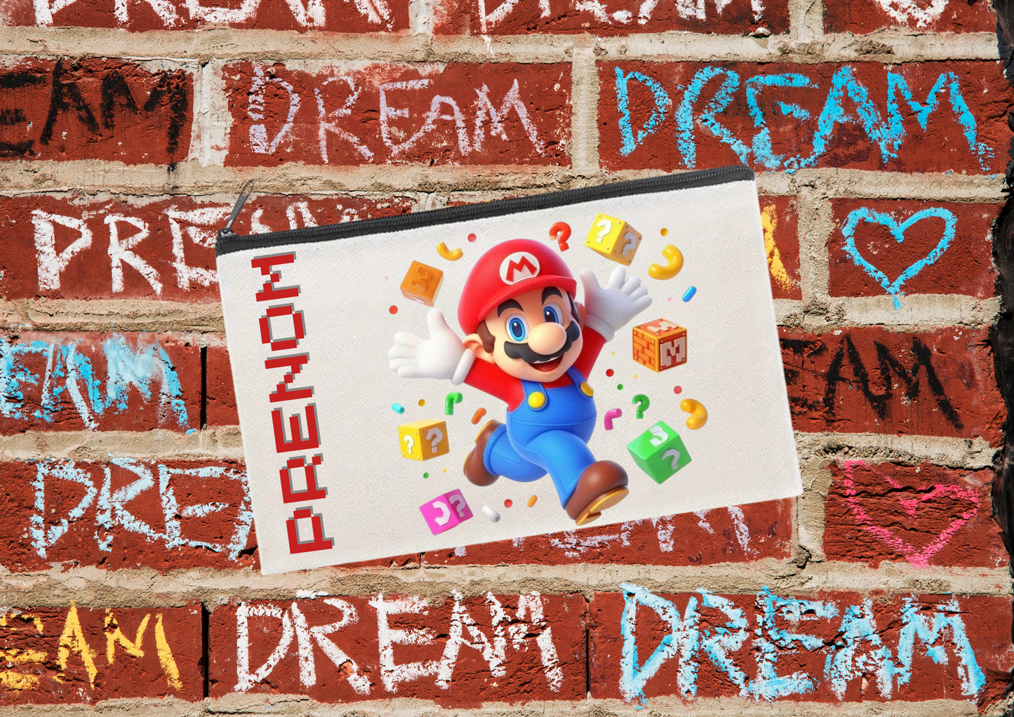 Trousse Personnalisée (mario)