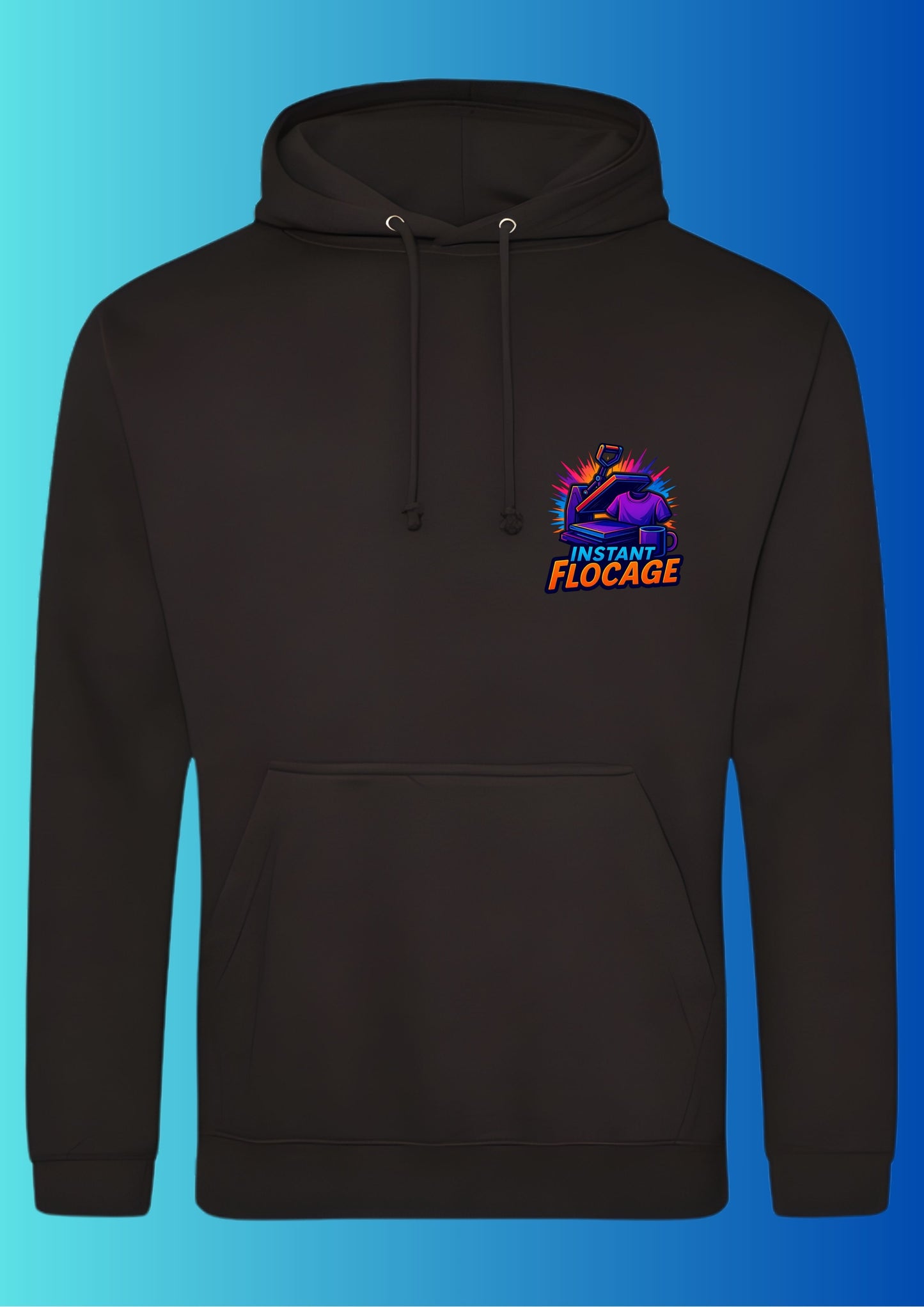 Sweat a capuche unicolor