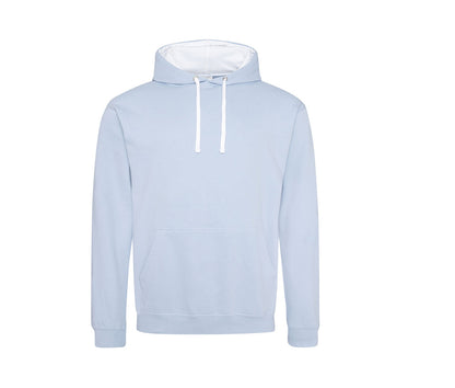 Sweat a capuche adulte bicolor