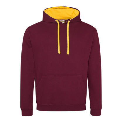 Sweat a capuche adulte bicolor