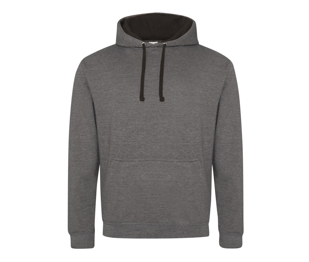 Sweat a capuche adulte bicolor