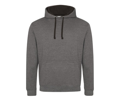 Sweat a capuche adulte bicolor