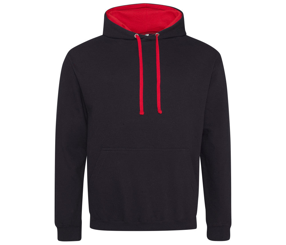 Sweat a capuche adulte bicolor