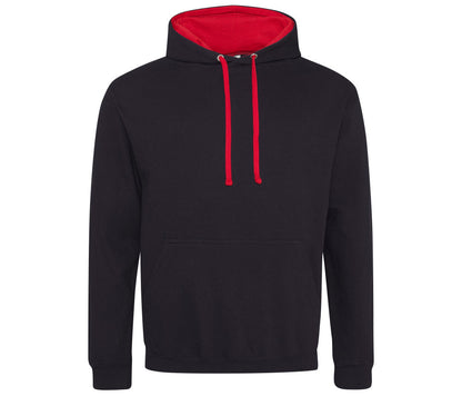 Sweat a capuche adulte bicolor