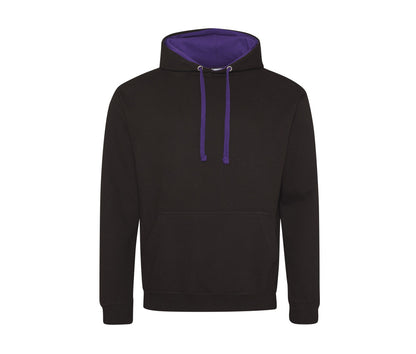 Sweat a capuche adulte bicolor