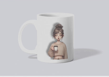 Mug Personnalisé (Fatigué/Colère)