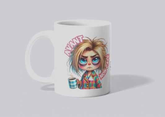 Mug personnalisé (Avant / Après)