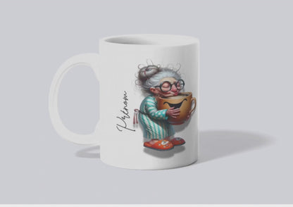 Mug Personnalisé (Fatigué/Colère)