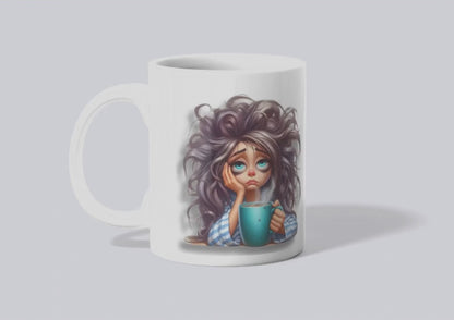 Mug Personnalisé (Fatigué/Colère)