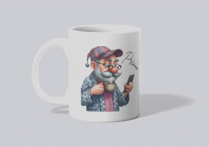 Mug personnalisé (retraite)