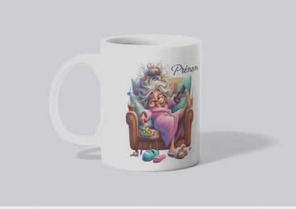 Mug personnalisé (retraite)