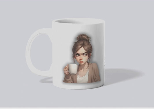 Mug Personnalisé (Fatigué/Colère)