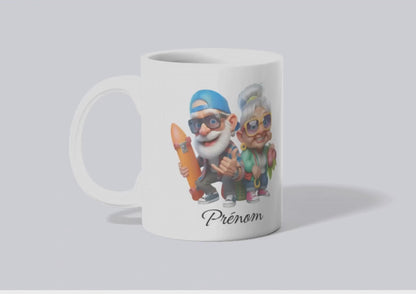 Mug personnalisé (retraite)