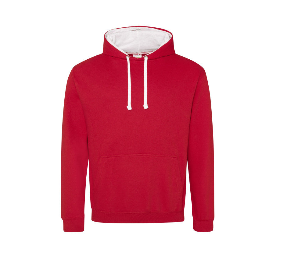 Sweat a capuche adulte bicolor